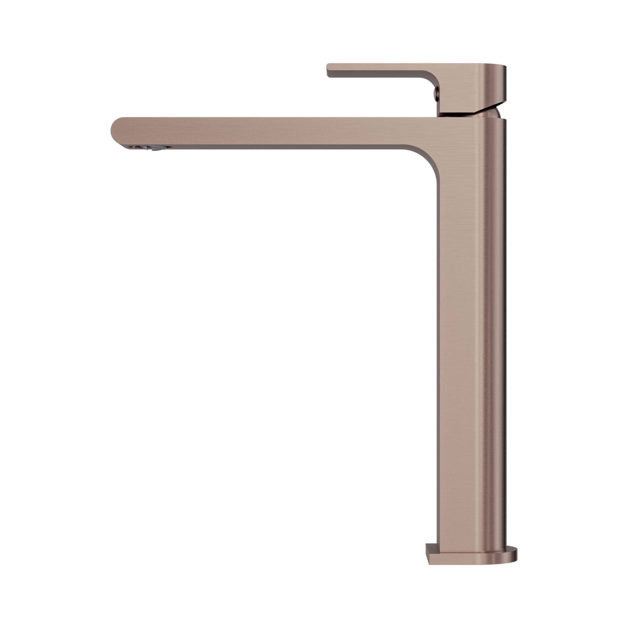 Nero Bianca Tall Basin Mixer, Brushed Bronze