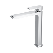 Nero Bianca Tall Basin Mixer, Chrome