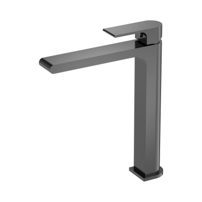 Nero Bianca Tall Basin Mixer, Gun Metal