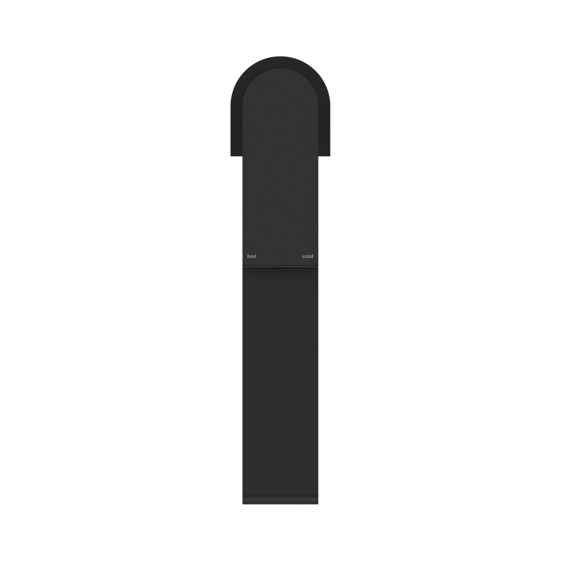 Nero Bianca Tall Basin Mixer, Matte Black
