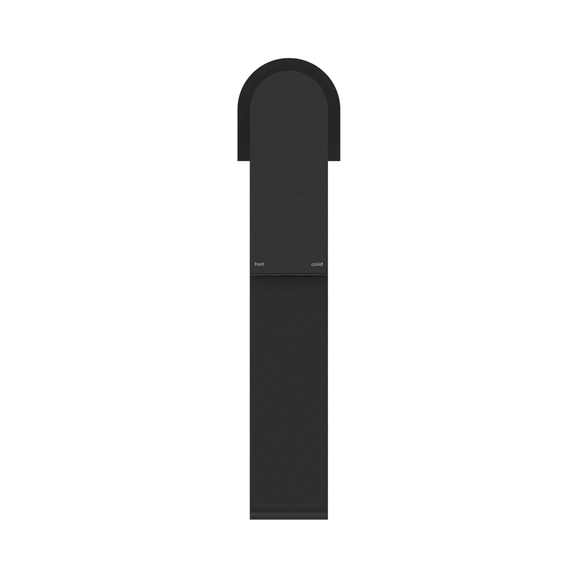 Nero Bianca Tall Basin Mixer, Matte Black