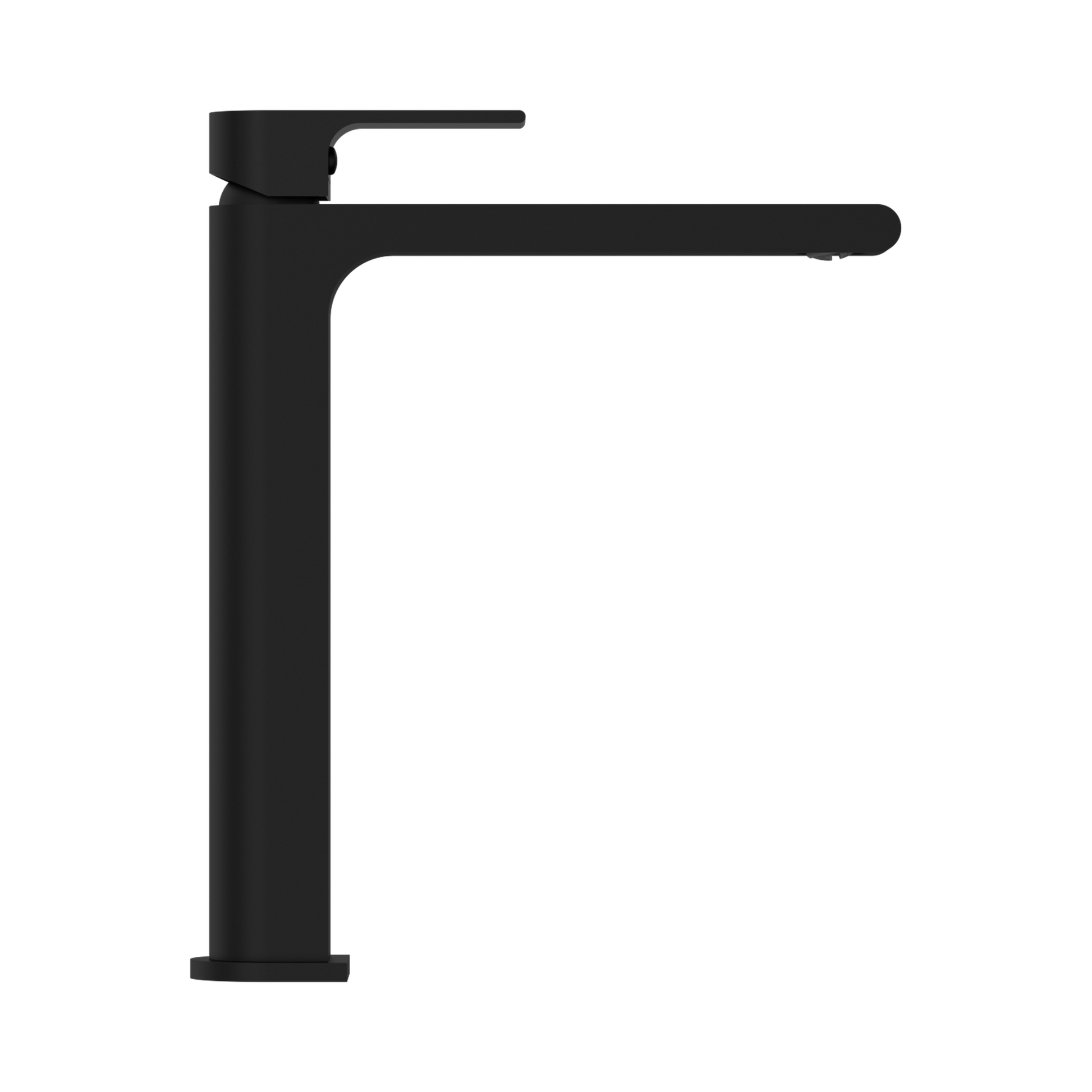 Nero Bianca Tall Basin Mixer, Matte Black