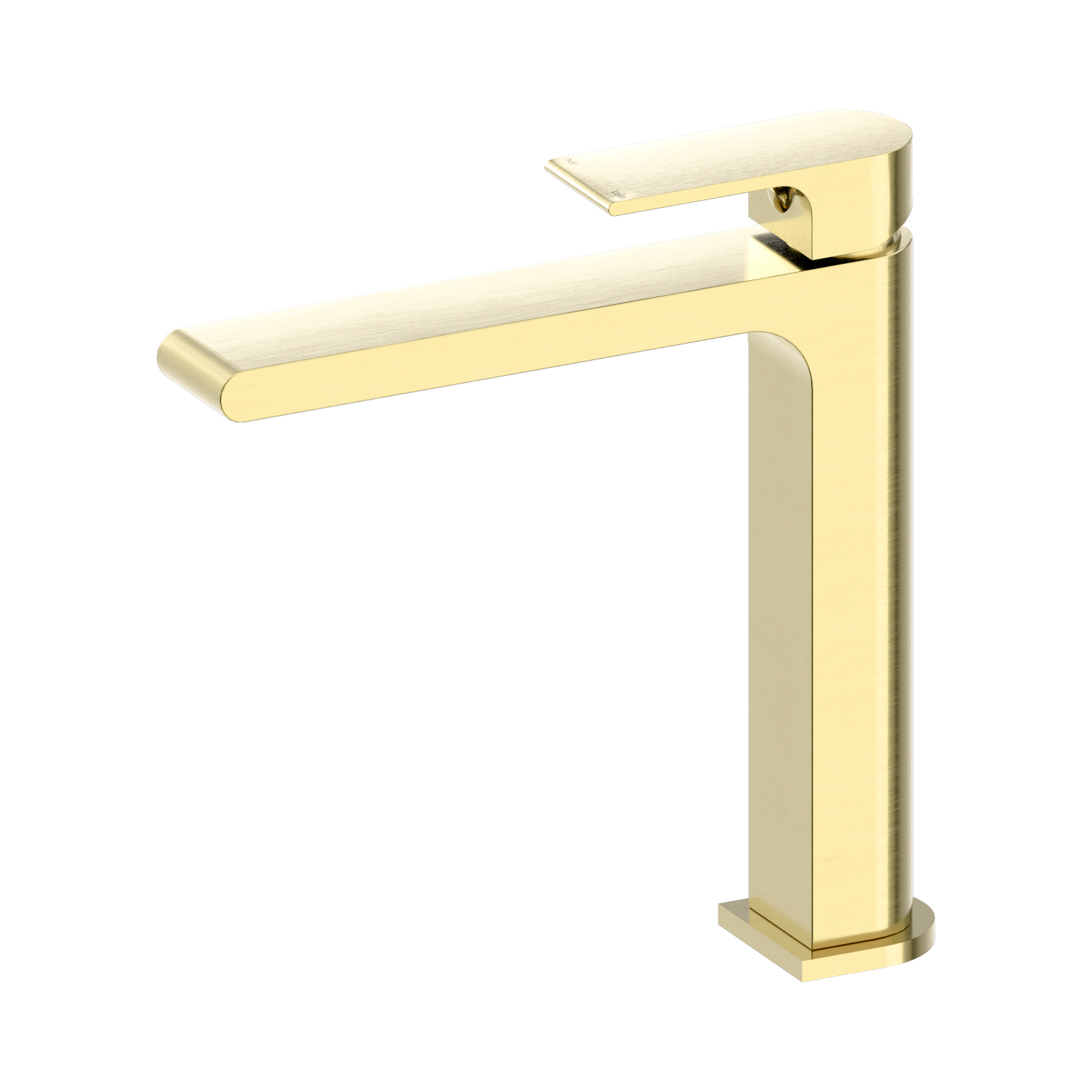 Nero Bianca Mid Tall Basin Mixer, Brushed Gold