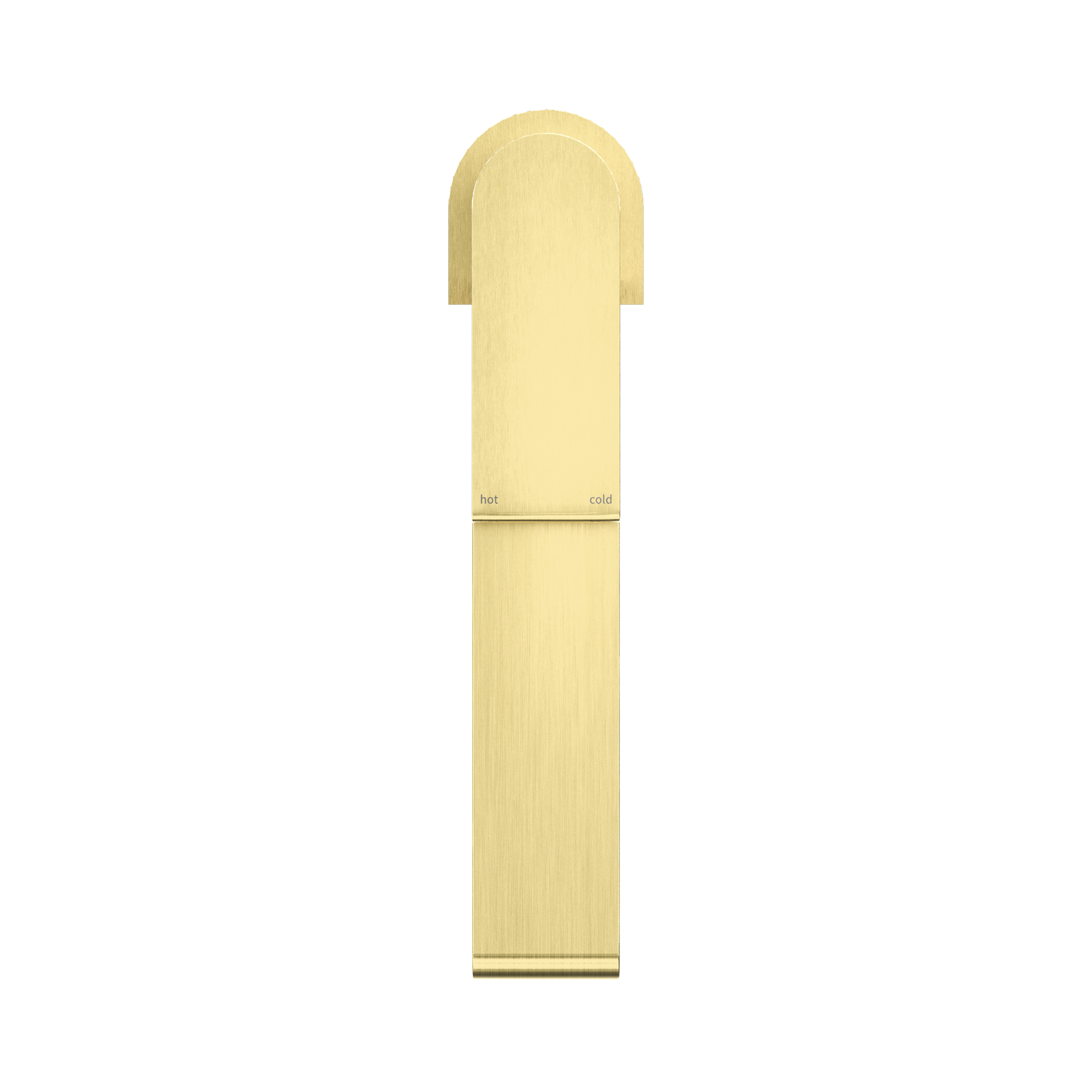 Nero Bianca Mid Tall Basin Mixer, Brushed Gold