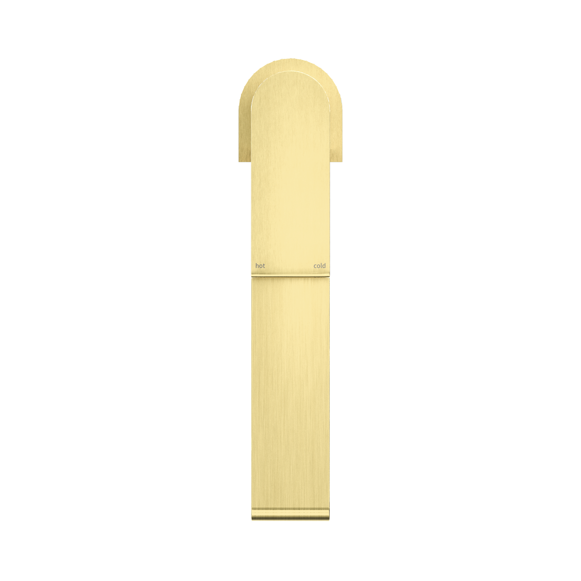 Nero Bianca Mid Tall Basin Mixer, Brushed Gold