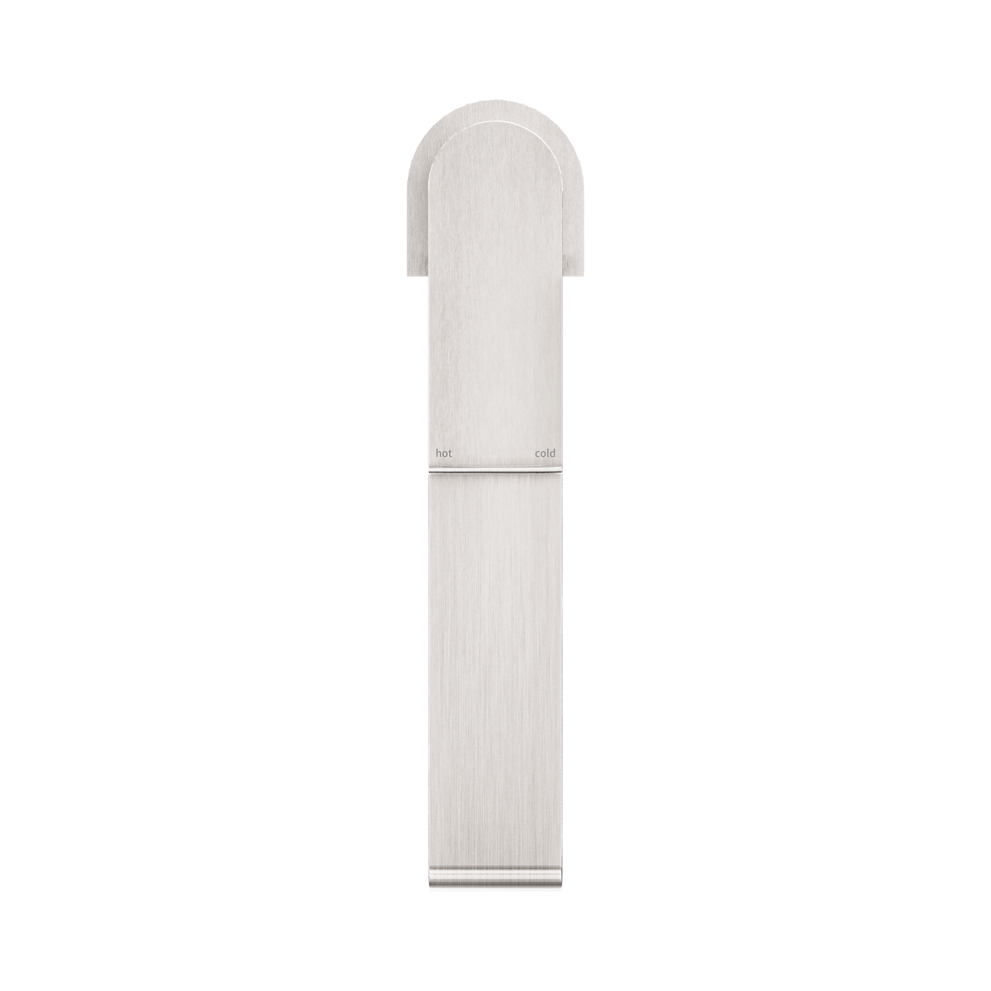 Nero Bianca Mid Tall Basin Mixer, Brushed Nickel