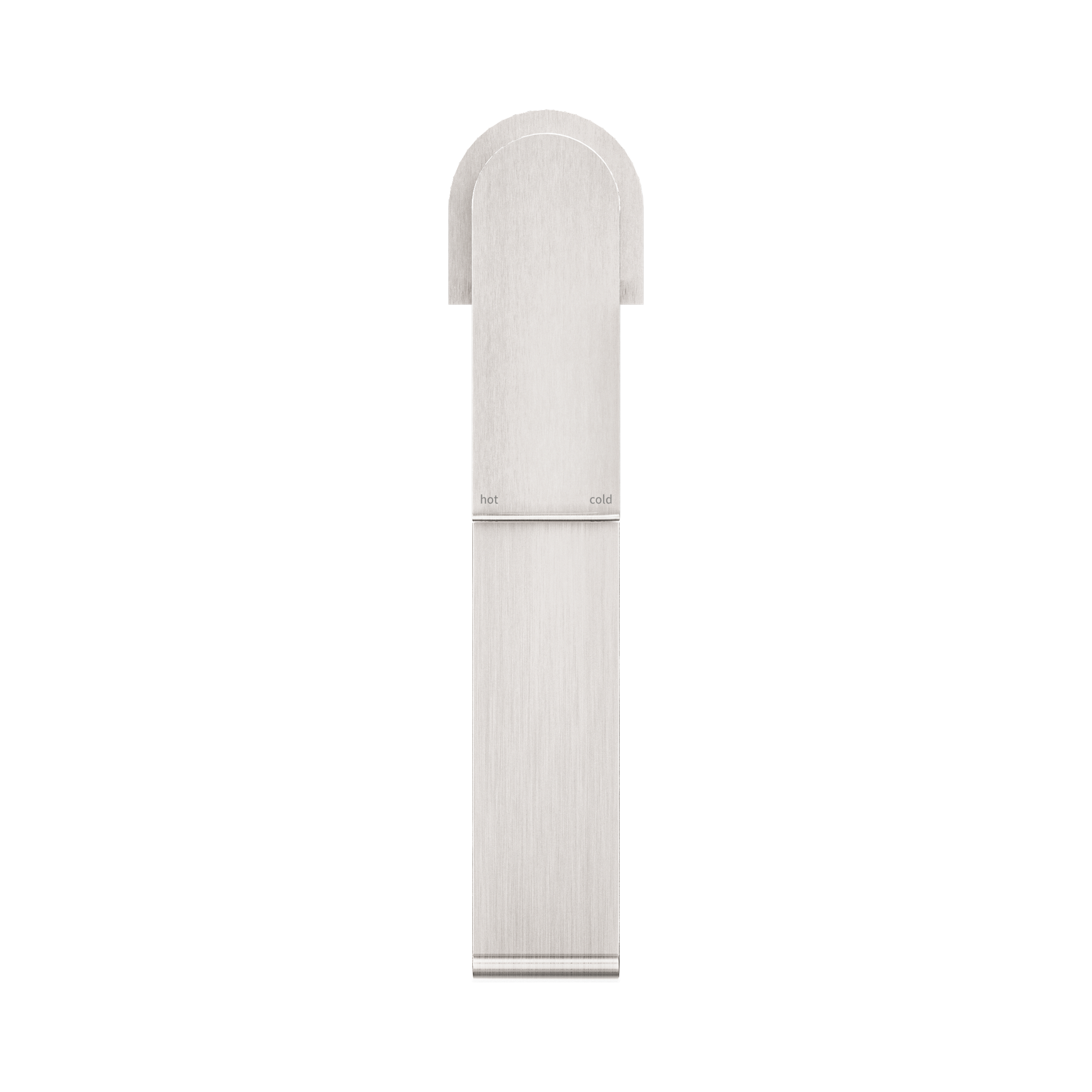 Nero Bianca Mid Tall Basin Mixer, Brushed Nickel