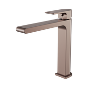 Nero Bianca Mid Tall Basin Mixer, Brushed Bronze