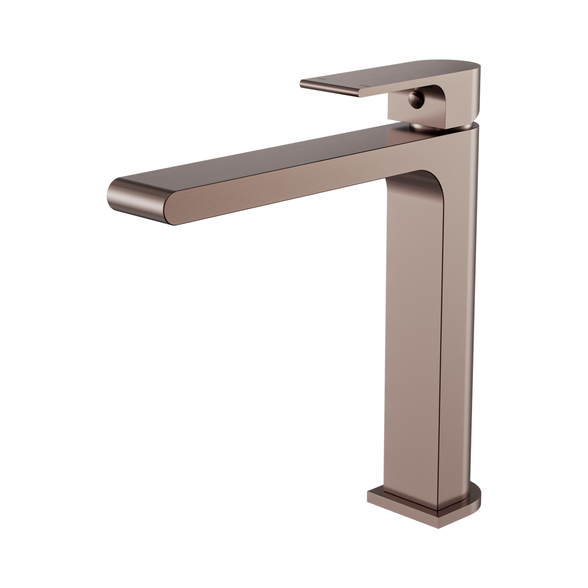 Nero Bianca Mid Tall Basin Mixer, Brushed Bronze