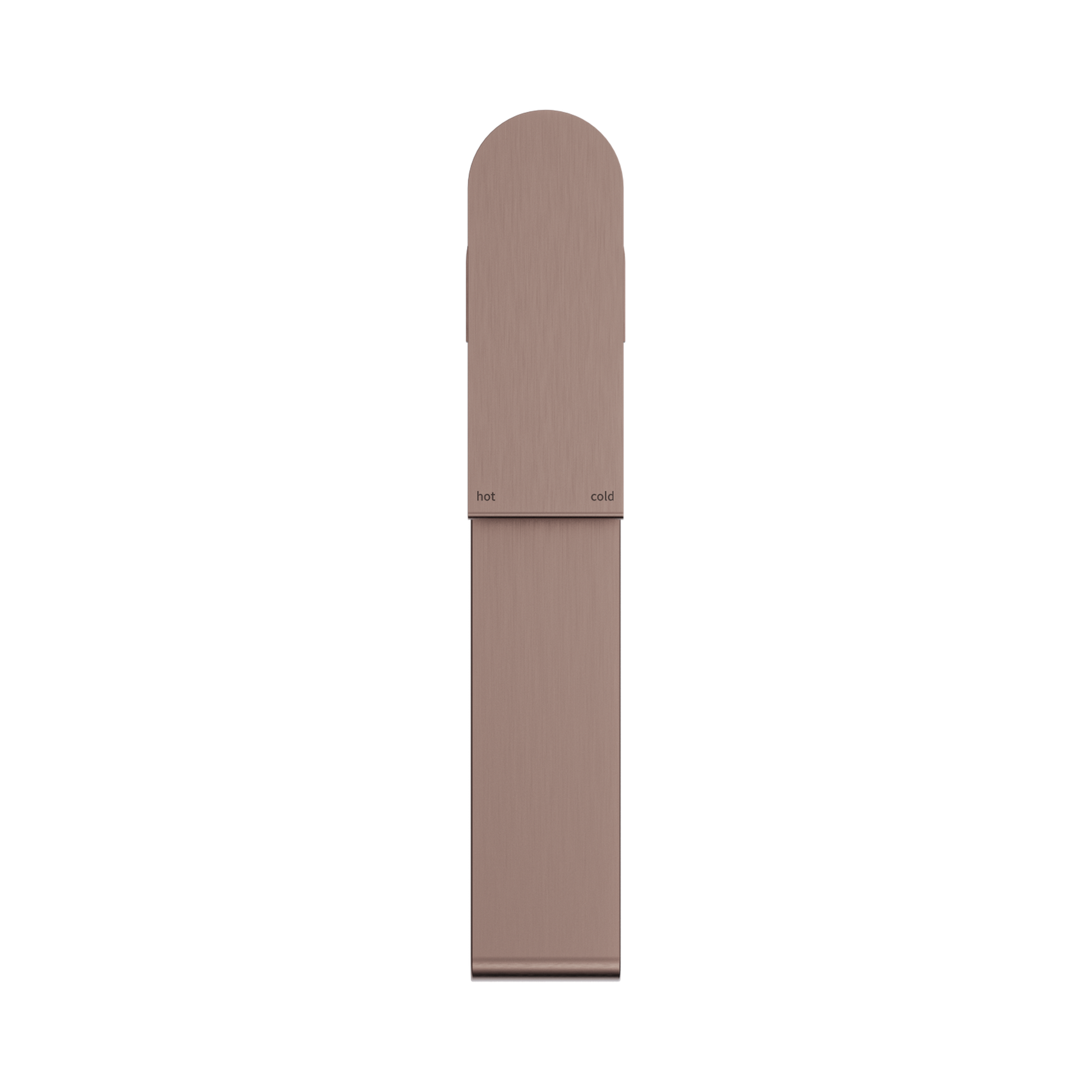 Nero Bianca Mid Tall Basin Mixer, Brushed Bronze