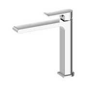 Nero Bianca Mid Tall Basin Mixer, Chrome