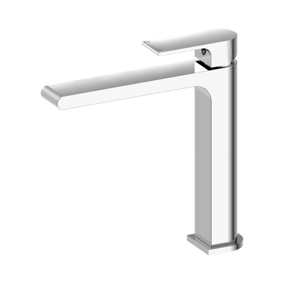 Nero Bianca Mid Tall Basin Mixer, Chrome