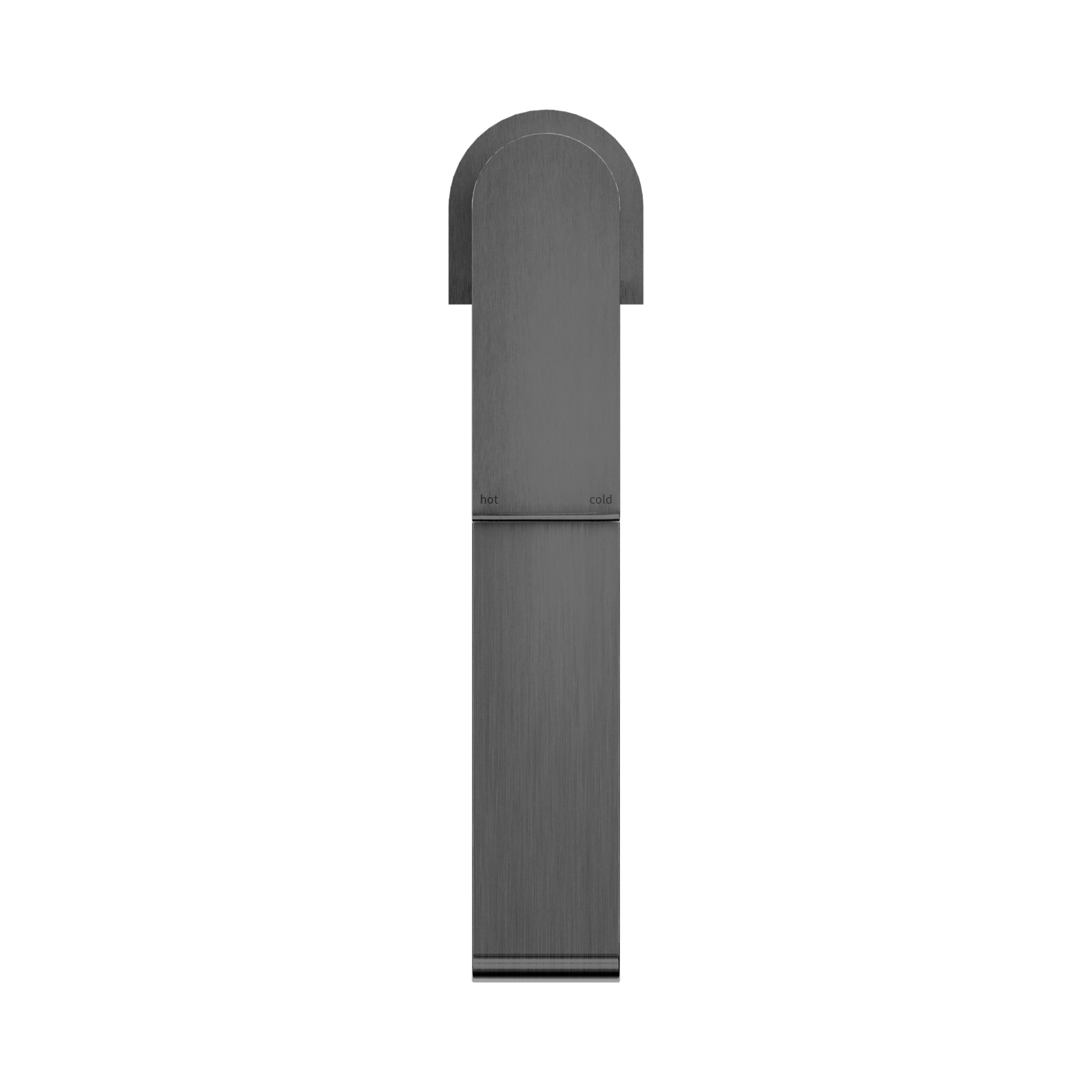 Nero Bianca Mid Tall Basin Mixer, Gun Metal