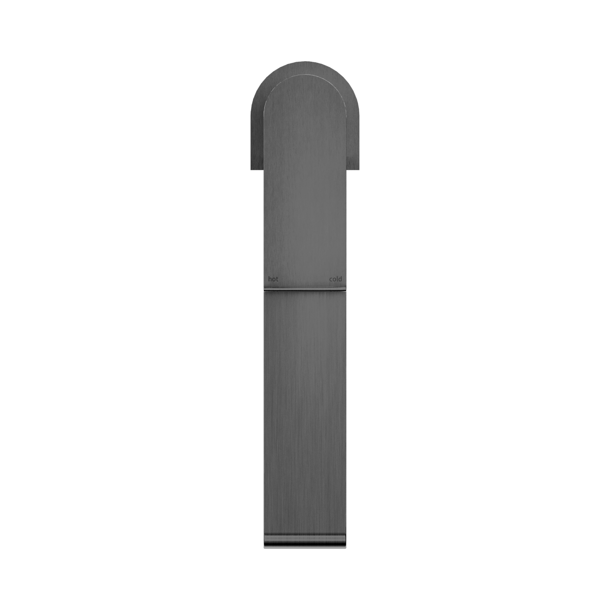 Nero Bianca Mid Tall Basin Mixer, Gun Metal