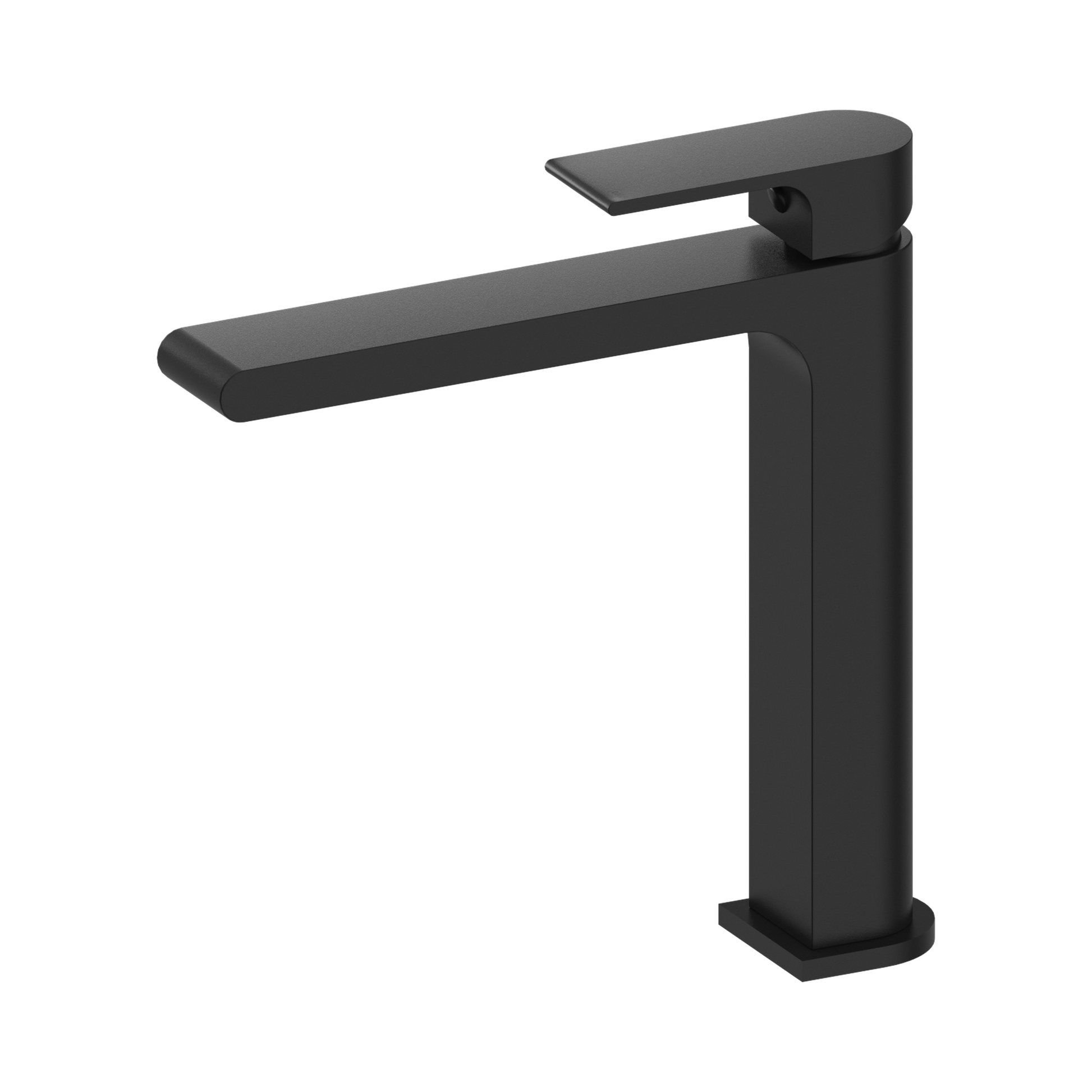 Nero Bianca Mid Tall Basin Mixer, Matte Black