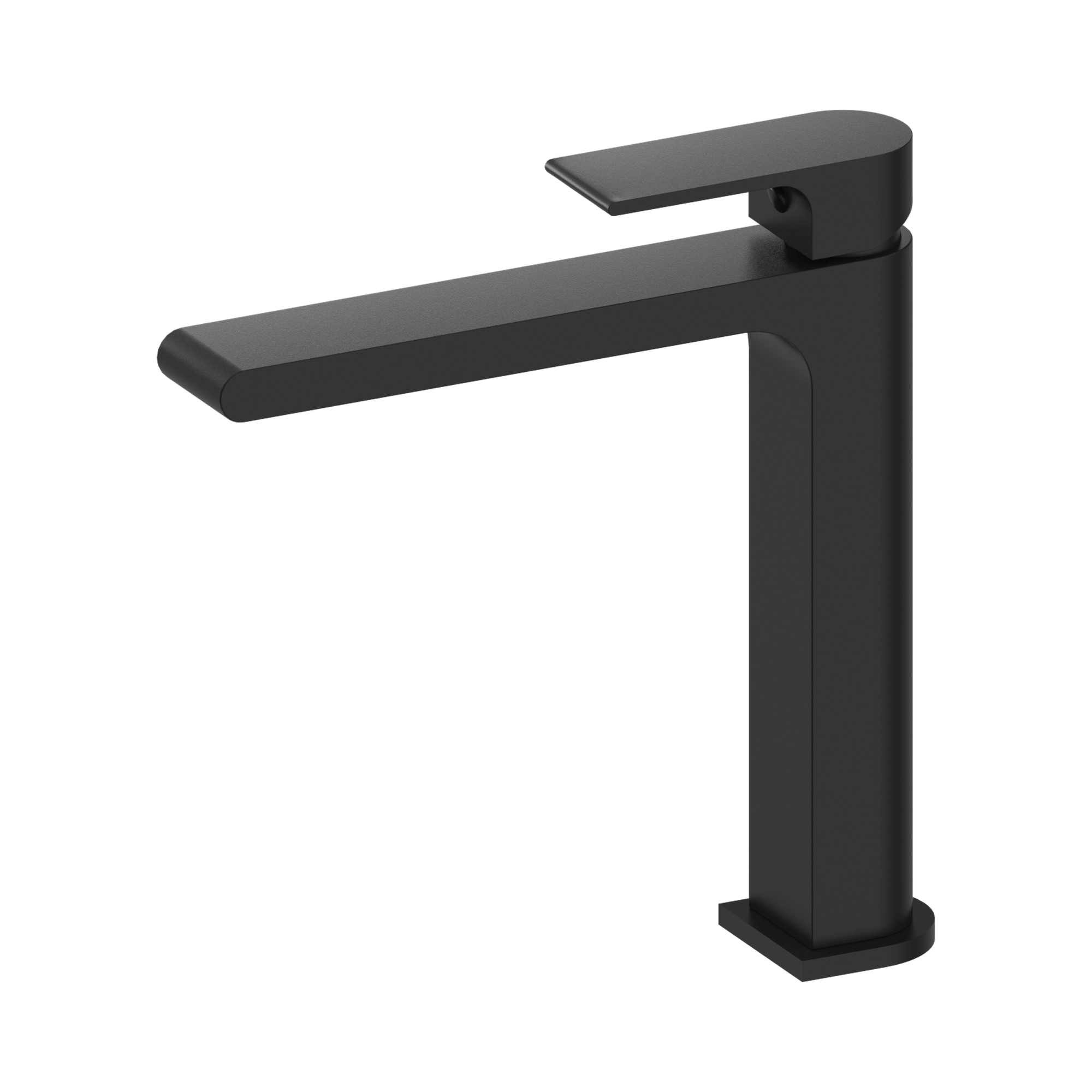 Nero Bianca Mid Tall Basin Mixer, Matte Black