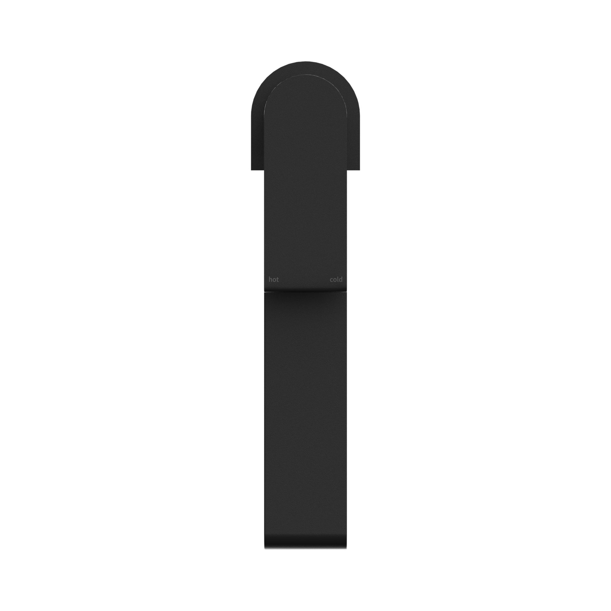 Nero Bianca Mid Tall Basin Mixer, Matte Black