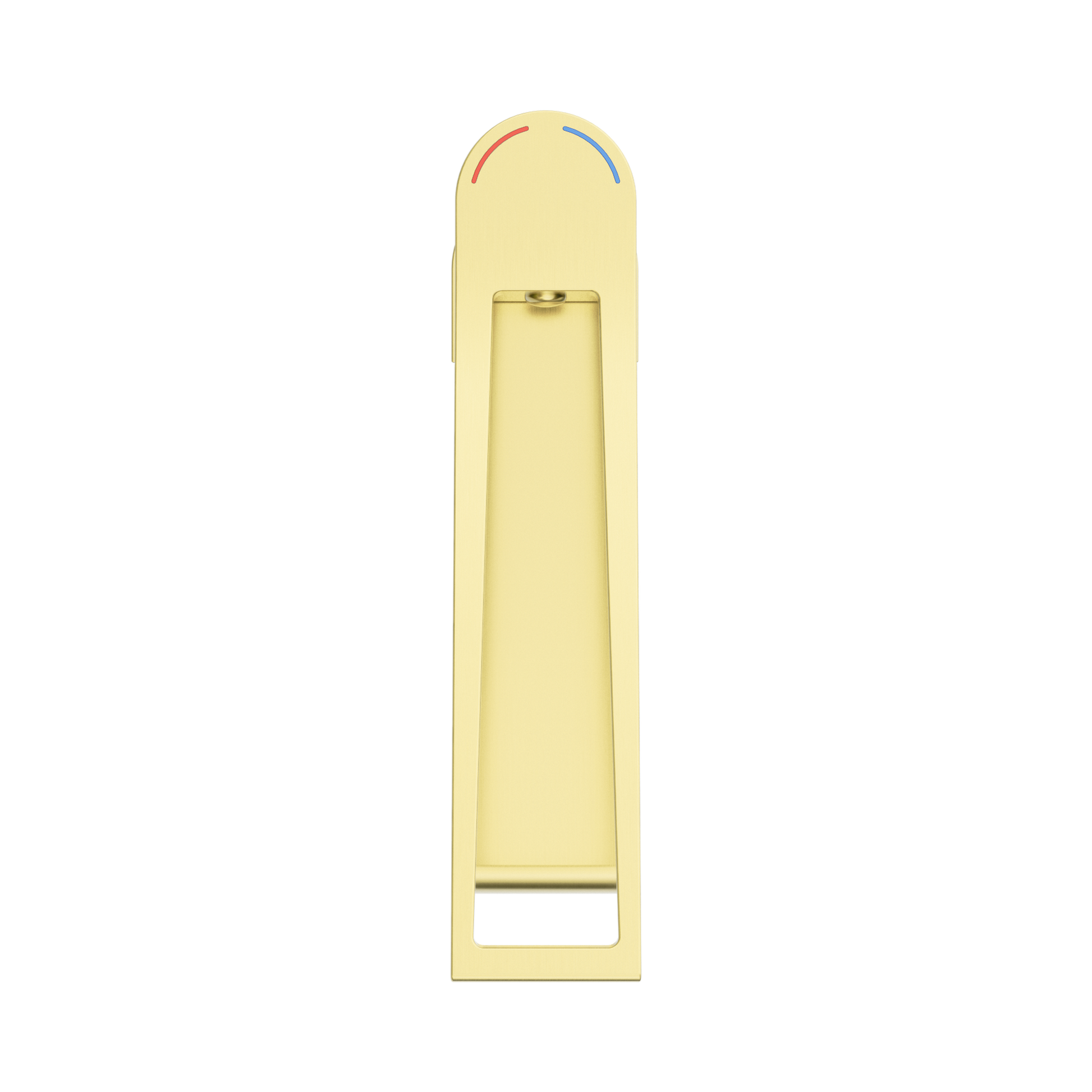 Nero Bianca Care Basin Mixer, Brushed Gold