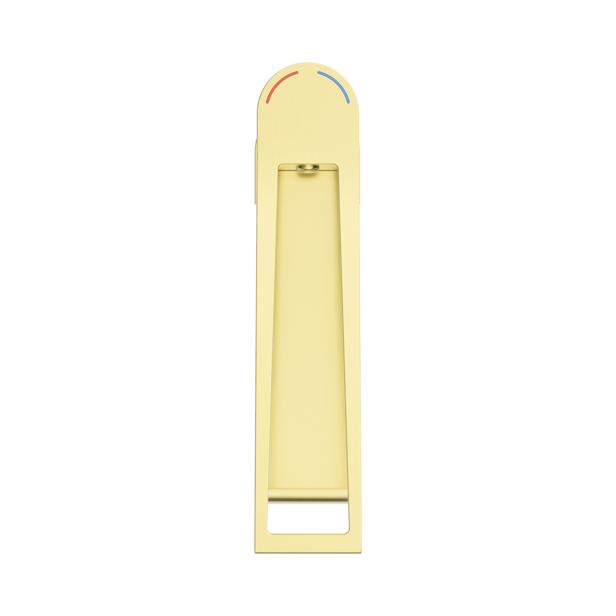 Nero Bianca Care Basin Mixer, Brushed Gold