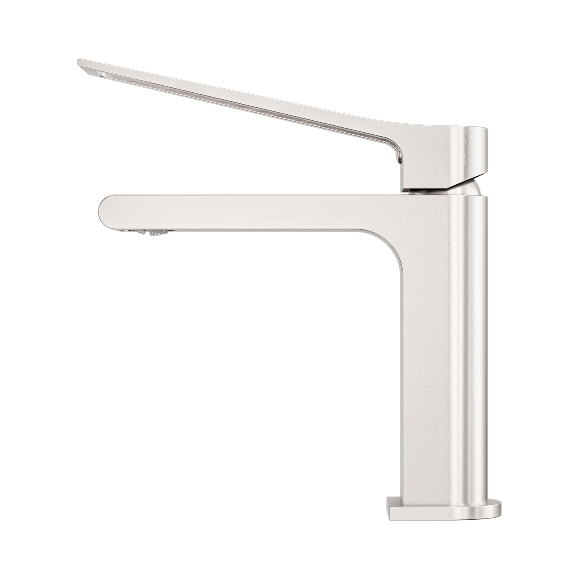 Nero Bianca Care Basin Mixer, Brushed Nickel