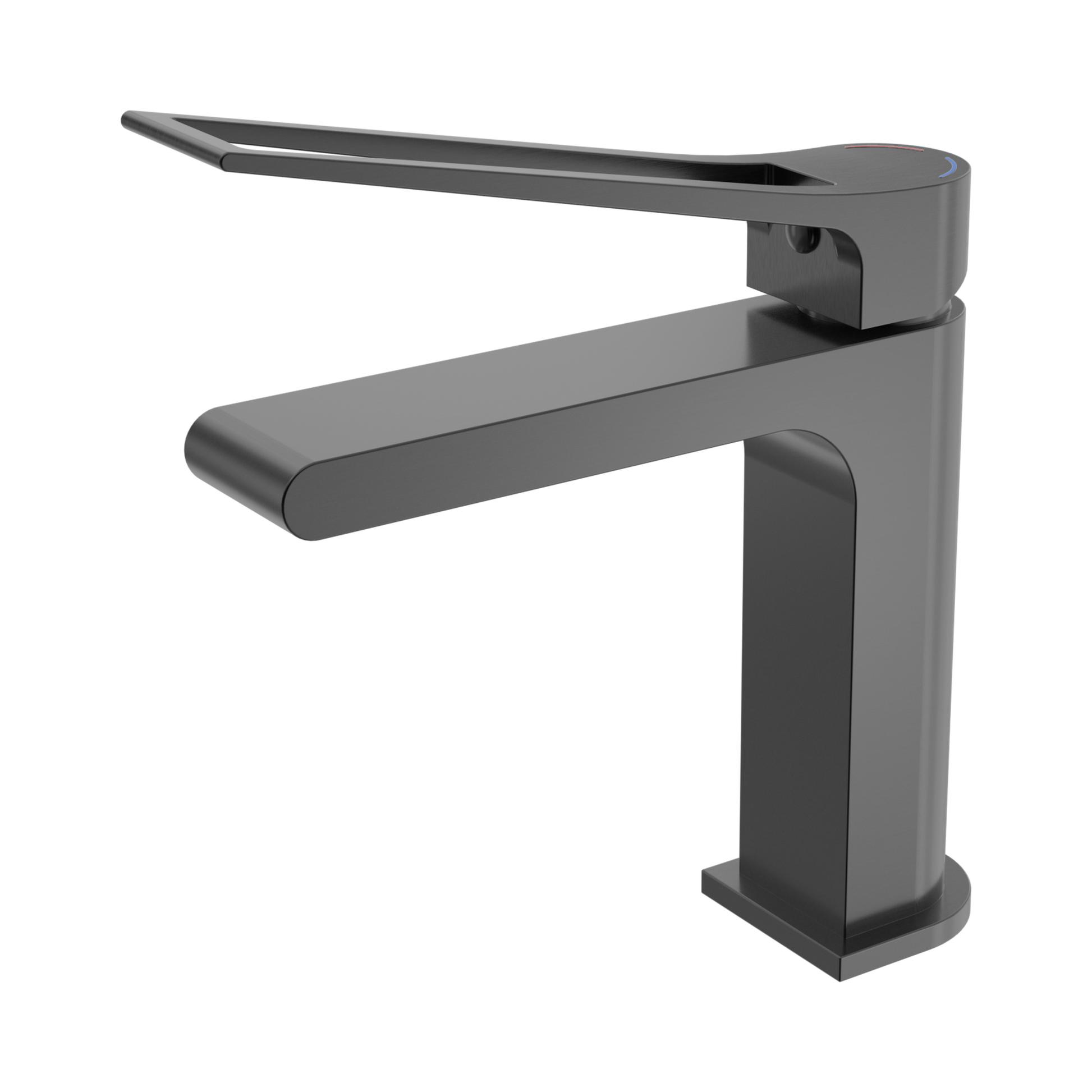 Nero Bianca Care Basin Mixer, Gun Metal