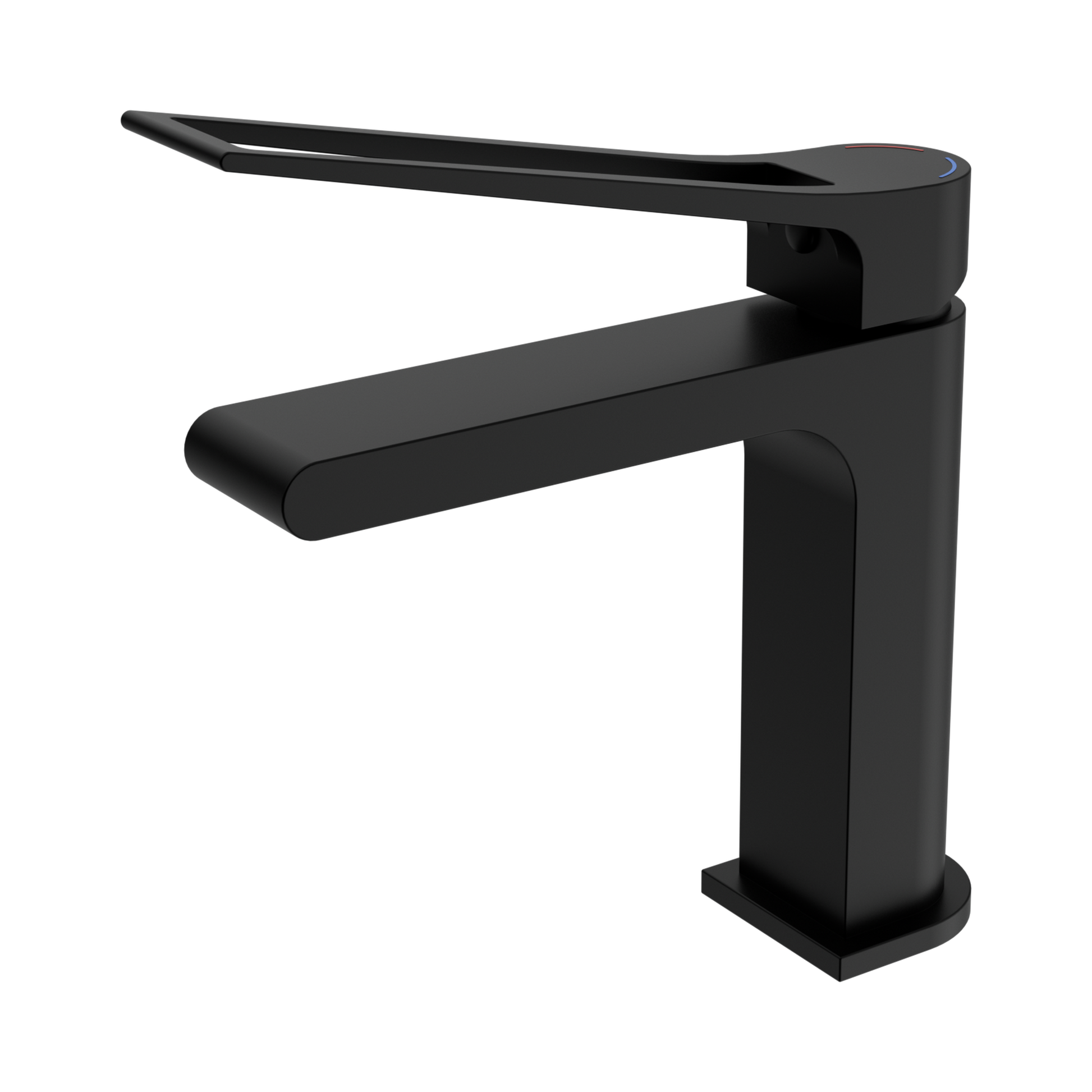 Nero Bianca Care Basin Mixer, Matte Black