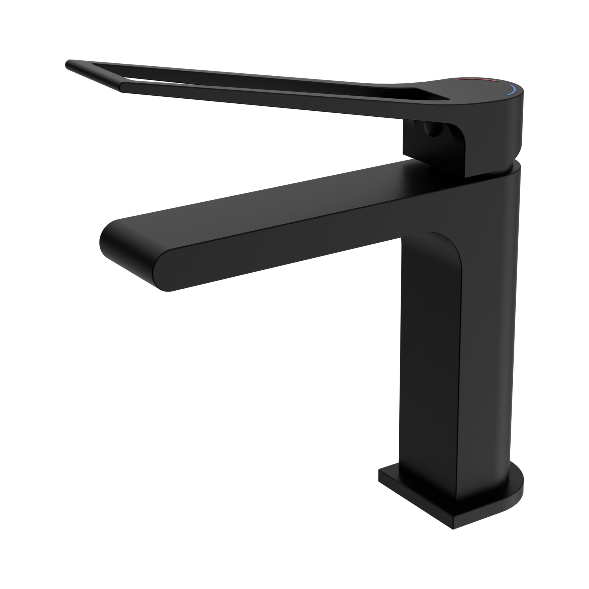 Nero Bianca Care Basin Mixer, Matte Black