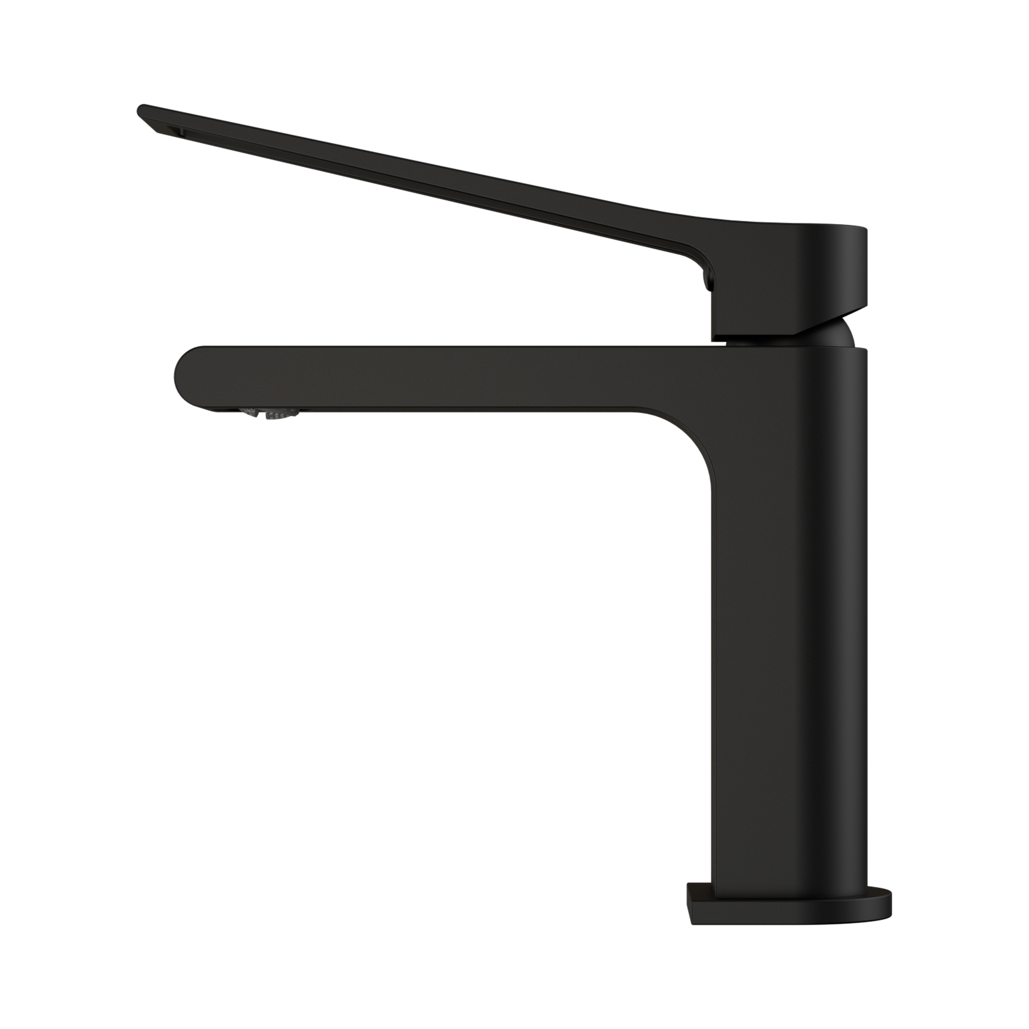 Nero Bianca Care Basin Mixer, Matte Black