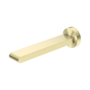 Nero Bianca Fixed Bath Spout Only 200mm, Brushed Gold