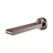 Nero Bianca Fixed Bath Spout Only 200mm, Brushed Bronze