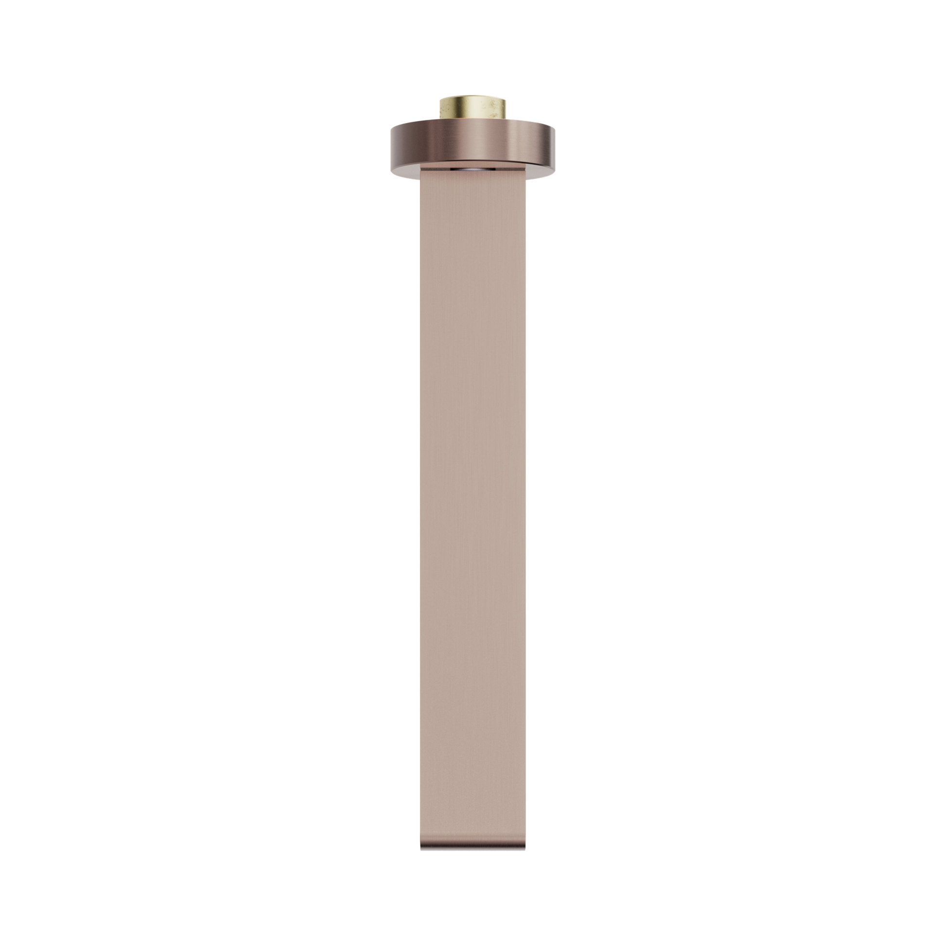 Nero Bianca Fixed Bath Spout Only 240mm, Brushed Bronze