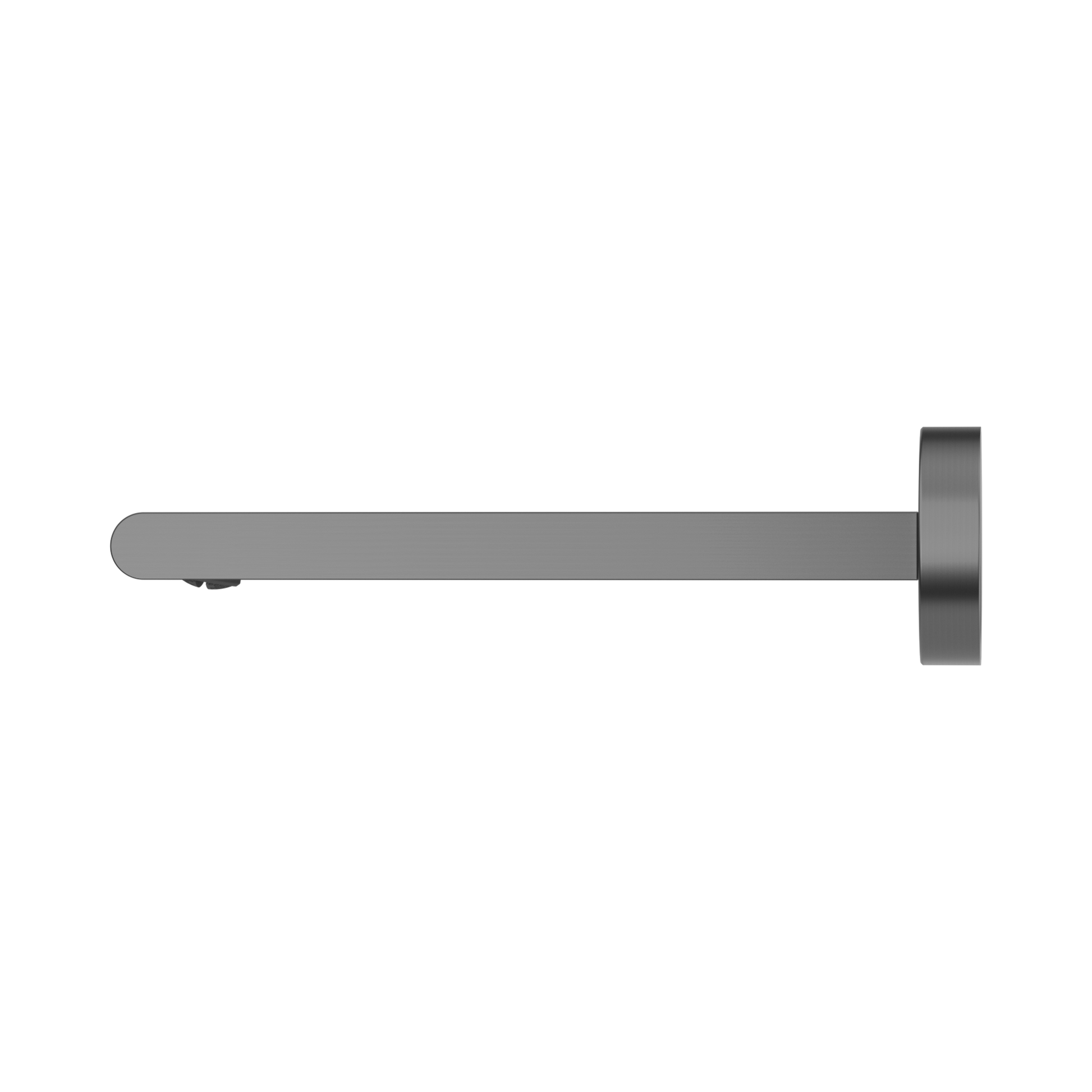 Nero Bianca Fixed Bath Spout Only 240mm, Gun Metal