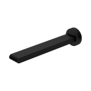 Nero Bianca Fixed Bath Spout Only 240mm, Matte Black