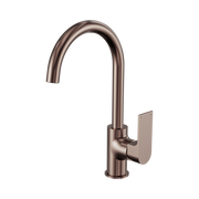 Nero Bianca Kitchen Mixer Gooseneck Spout, Brushed Bronze