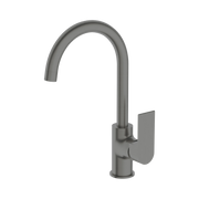 Nero Bianca Kitchen Mixer Gooseneck Spout, Gun Metal