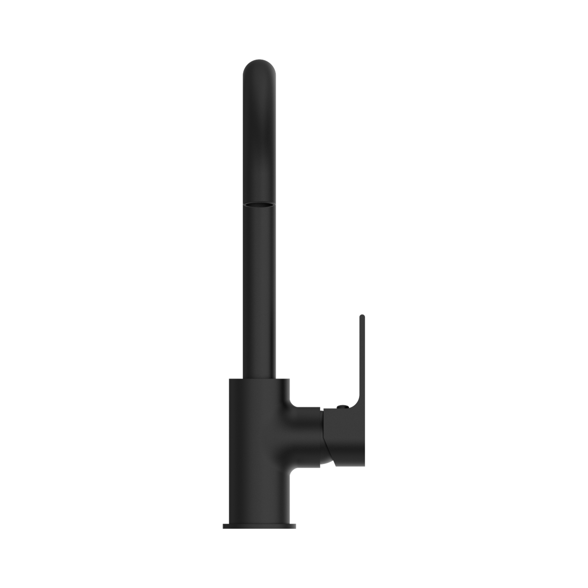 Nero Bianca Kitchen Mixer Gooseneck Spout, Matte Black