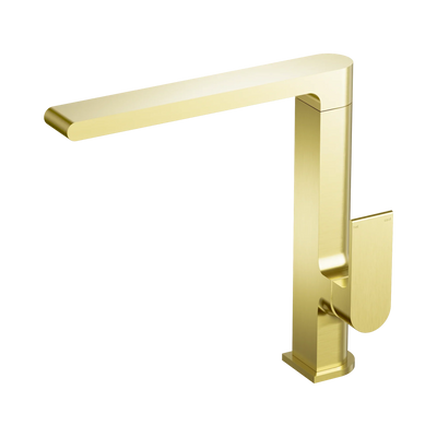 Nero Bianca Kitchen Mixer, Brushed Gold