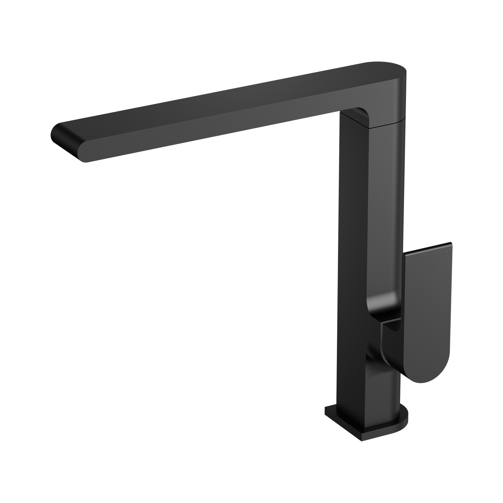 Nero Bianca Kitchen Mixer, Matte Black
