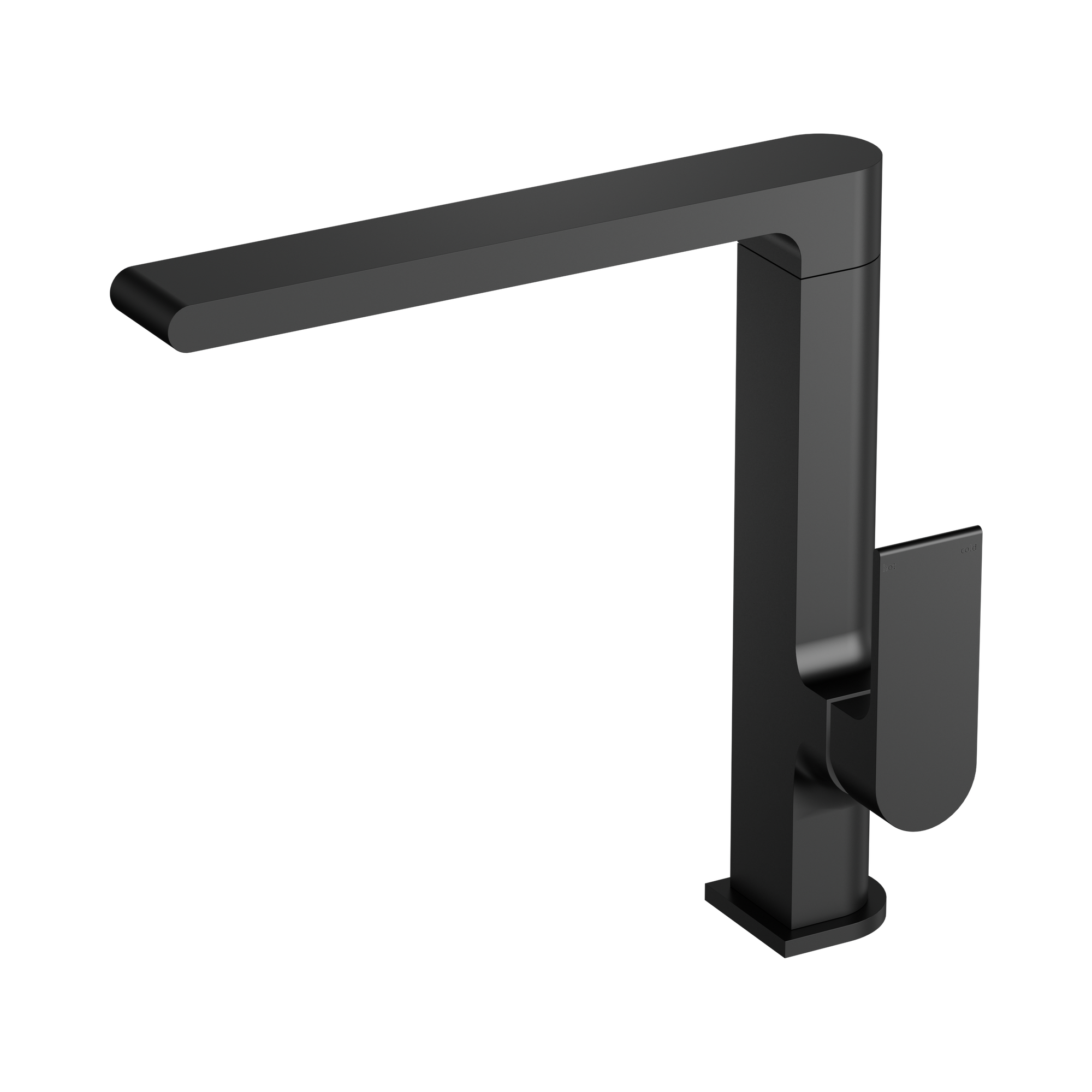 Nero Bianca Kitchen Mixer, Matte Black