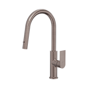 Nero Bianca Smart Sensor Pull Out Kitchen Mixer, Brushed Bronze