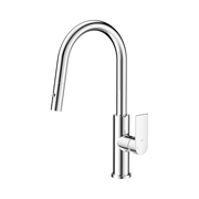 Nero Bianca Smart Sensor Pull Out Kitchen Mixer, Chrome