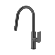 Nero Bianca Smart Sensor Pull Out Kitchen Mixer, Gun Metal