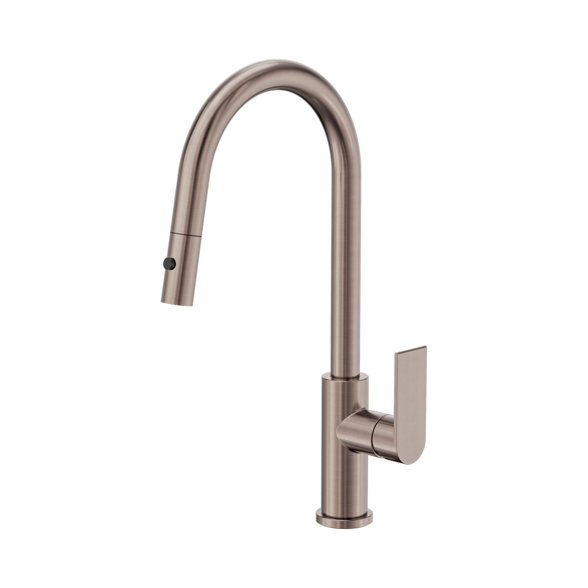 Nero Bianca Pull Out Sink Mixer With Vegie Spray Function, Brushed Bronze