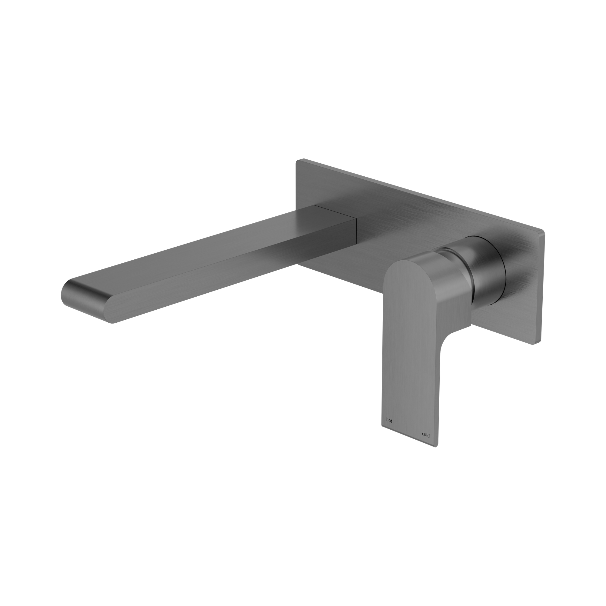 Nero Bianca Wall Mixer Set 187mm, Gun Metal
