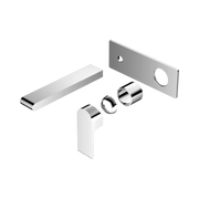Nero Bianca Wall Mixer Set 187mm Trim Kits Only, Chrome