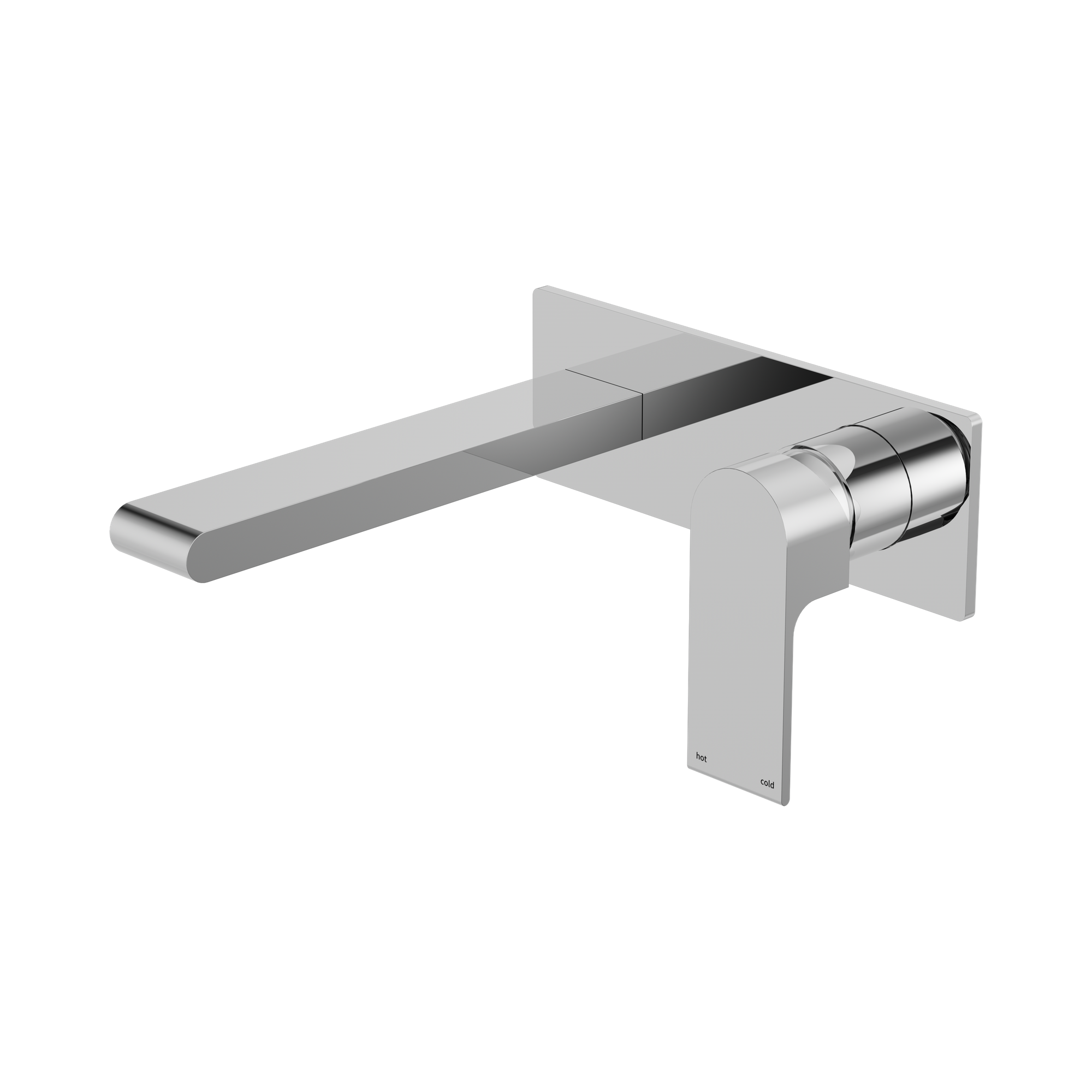 Nero Bianca Wall Mixer Set 230mm, Chrome