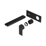 Nero Bianca Wall Mixer Set 230mm Trim Kits Only, Matte Black