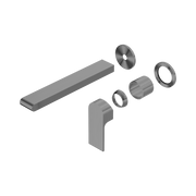 Nero Bianca Wall Mixer Set Separate Back Plate 230mm Trim Kits Only, Gun Metal