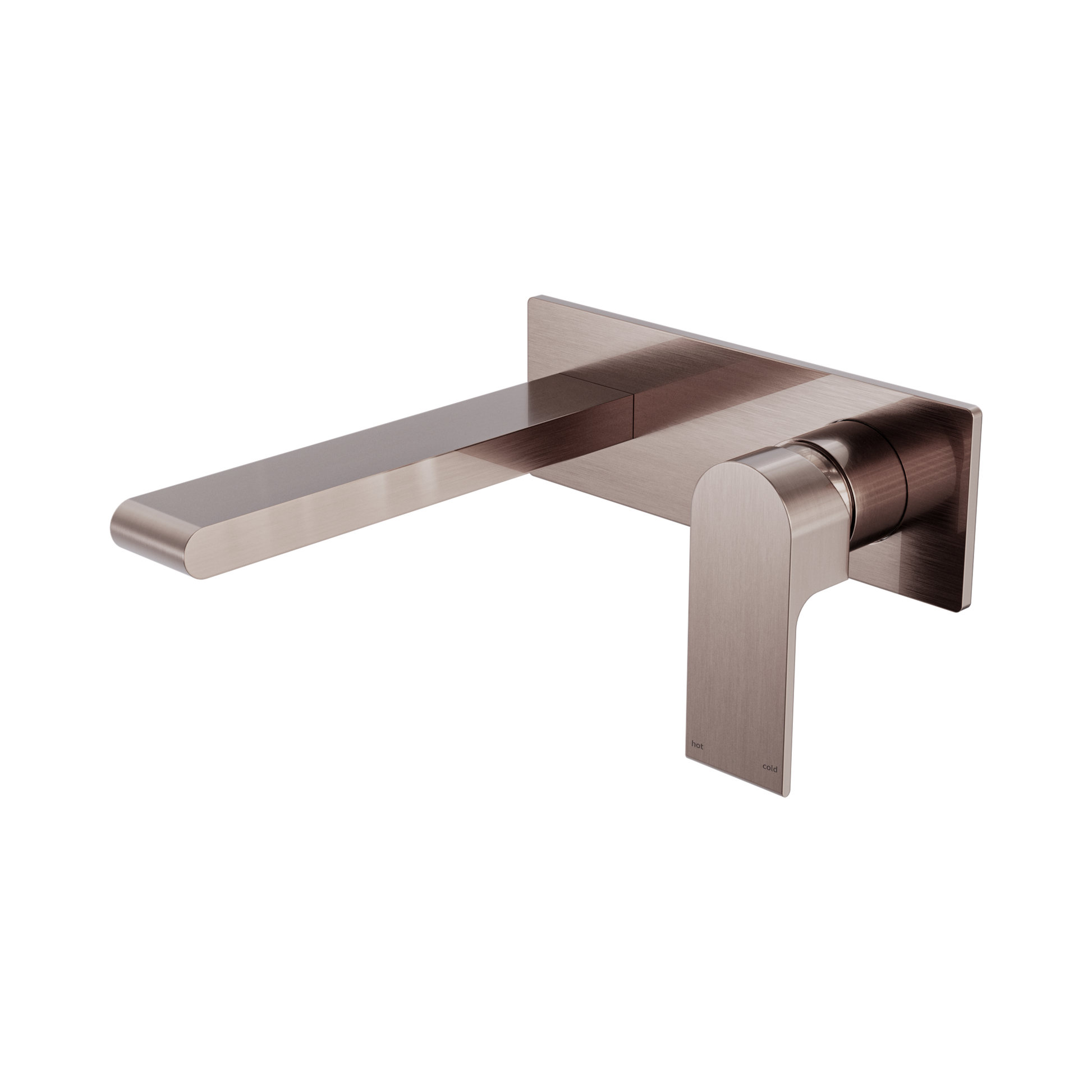 Nero Bianca Wall Mixer Set 187mm, Brushed Bronze