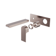 Nero Bianca Wall Mixer Set 187mm Trim Kits Only, Brushed Bronze